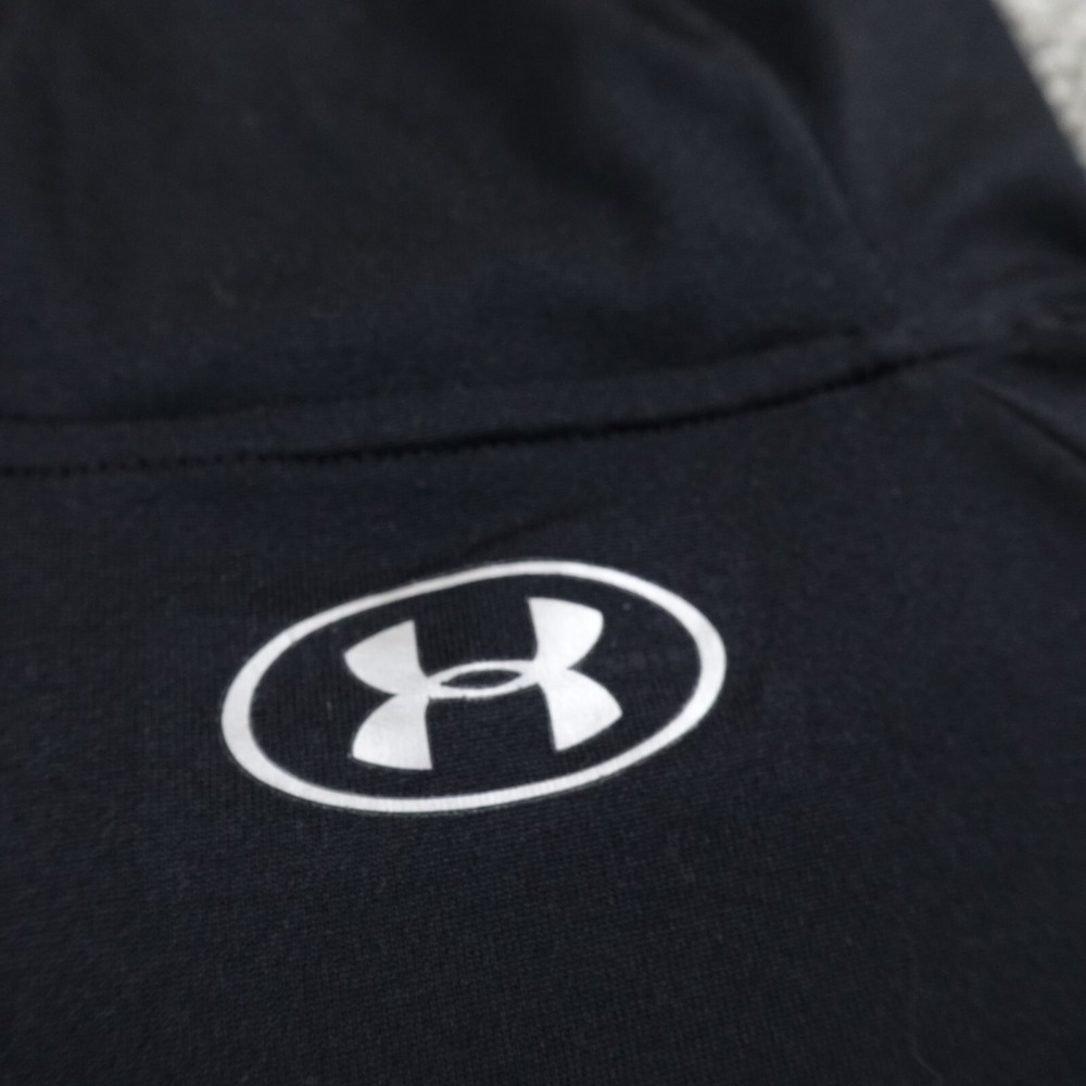 Under Armour Hoodie Womens M Black Loose HeatGear Sweater Sweatshirt‎ Pullover - Picture 6 of 10